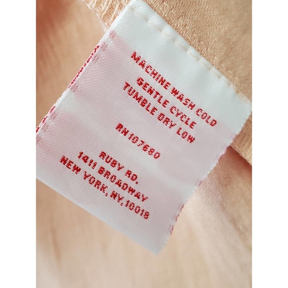 Ruby Rd. Women Solid Pink Rayon Full Zip Front Long Sleeve Jacket Blazer Size 12 - Picture 9 of 10